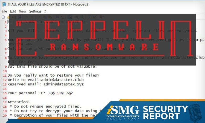 Ransomware Group Zeppelin's Costly Encryption Mistake