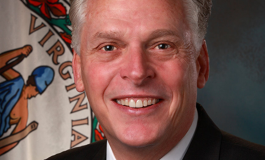 VA Gov. McAuliffe on Cybersecurity